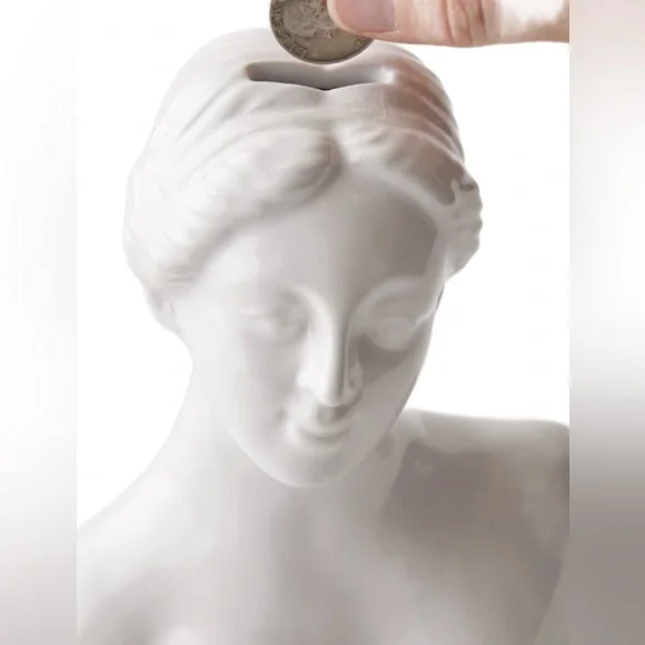 💕Urban Outfitters Bank -  RARE - Sculpted Female Bust - Picture 3 of 6